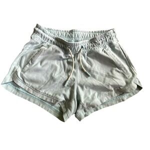 Athleta Girl All Play Farallon Shorts Grotto Blue Pull On‎ Pockets Size M 8-10